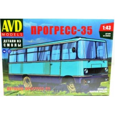 4037-КИТ Сборная модель Прогресс-35 автобус